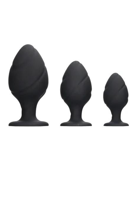 Huvudbild Ouch Swirled Analplugg Set
