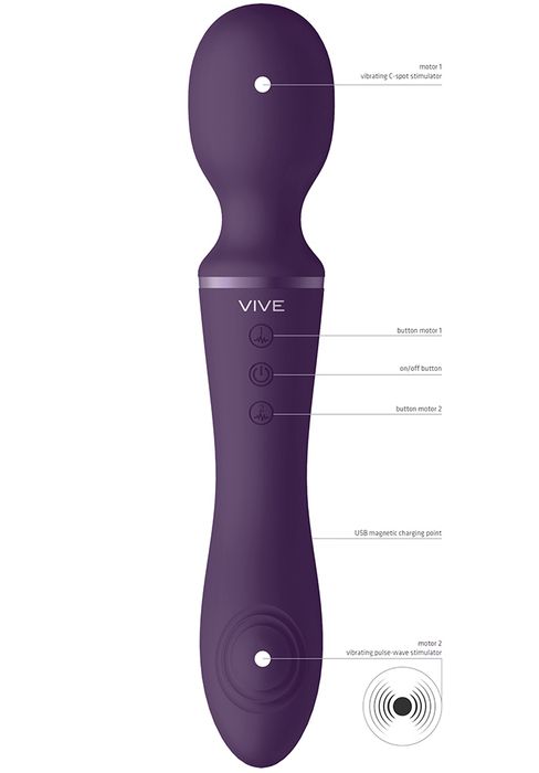 VIVE Enora Wand, lila