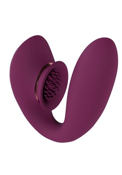 Twitch 3 Vibrator and Suction, Burgundy