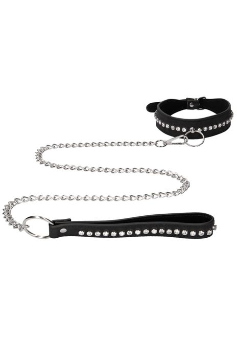 Huvudbild Ouch! Diamond Studded Collar with Leash