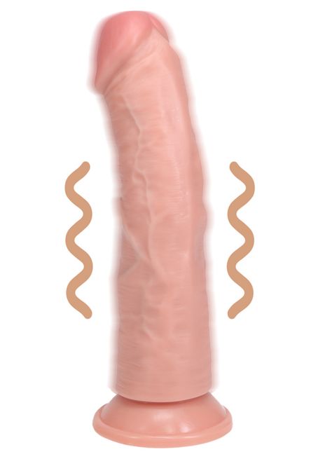 Huvudbild Realrock Vibrating Regular Curved Cock 20,5 cm